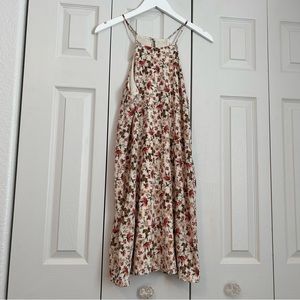 Everly Floral Sleeveless Knee Length Spring Dress Sz Small Easter Spring Summer